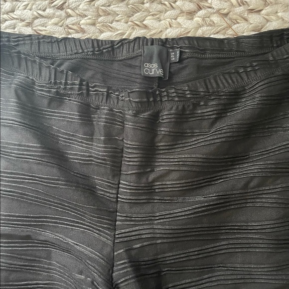 ASOS Curve Banded Moto Leggings - Picture 2 of 2